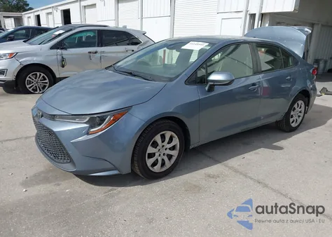 2022 Toyota Corolla Le z USA, uszkodzony, nr VIN JTDEPMAE2NJ202701